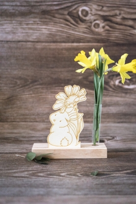 Holzaufsteller Osterhase 1